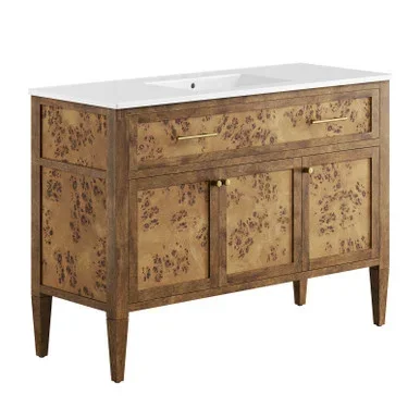 Elysian 48″ Wood Single Sink Bathroom Vanity / EEI-6452