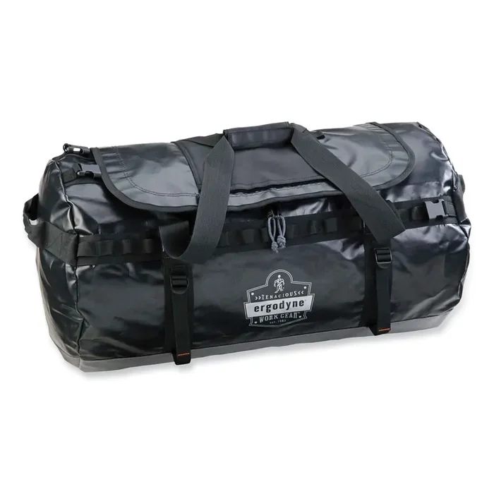 ergodyne® Arsenal 5030 Water-Resistant Duffel Bag, Large, 18.5 x 31 x 18.5, Black