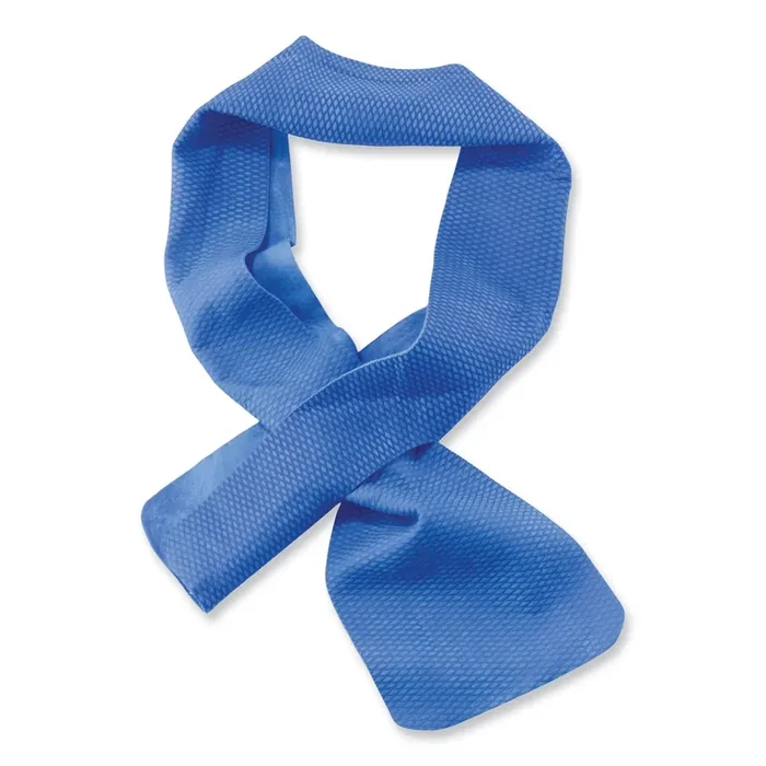 Ergodyne® Chill-Its 6603 Evaporative PVA Cooling Band, 29.5 x 4, One Size Fits Most, PVA, Blue