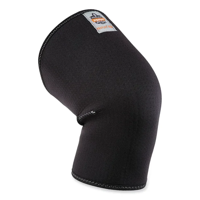 ergodyne® ProFlex 600 Neoprene Single Layer Knee Sleeve, 2X-Large, Black