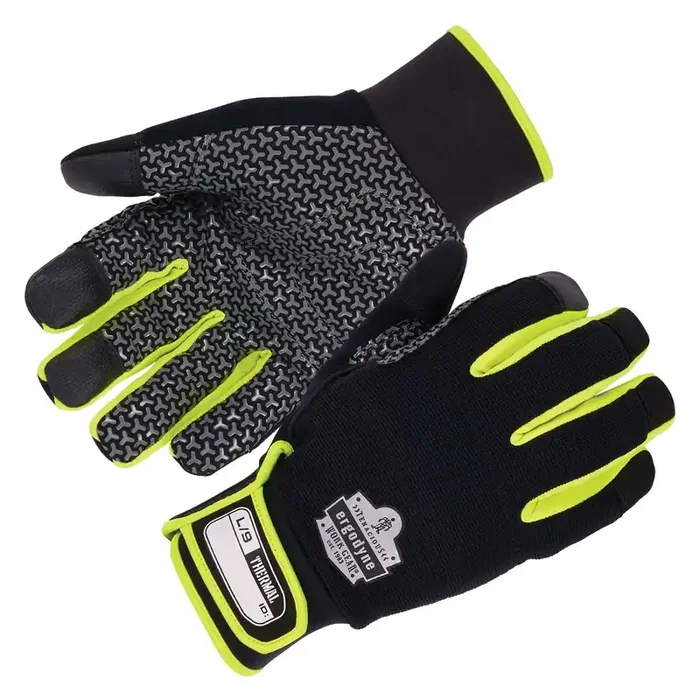 ergodyne® ProFlex 850 Insulated Freezer Gloves, Black, 3X-Large, Pair