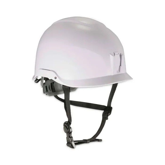 ergodyne® Skullerz 8974 Class E Safety Helmet, 6-Point Ratchet Suspension, White