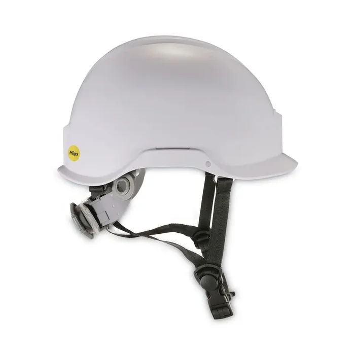 ergodyne® Skullerz 8974-MIPS Class E Safety Helmet with MIPS Elevate Ratchet Suspension, White