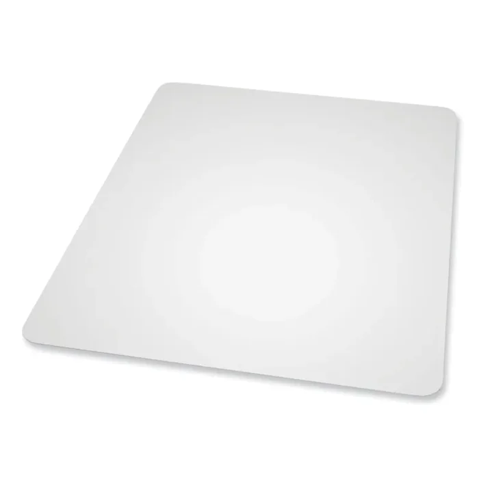 ES Robbins® EverLife Chair Mat for Hard Floors, Heavy Use, Rectangular, 48 x 72, Clear