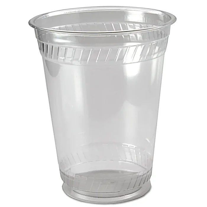 Fabri-Kal® Kal-Clear PET Cold Drink Cups, 16 oz to 18 oz, Plastic, Clear, 50/Sleeve, 20 Sleeves/Carton