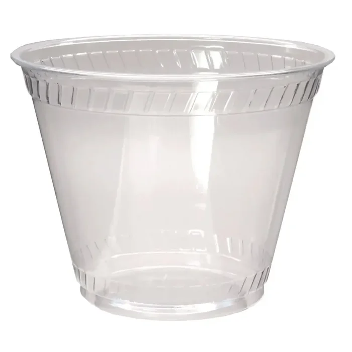 Fabri-Kal® Kal-Clear PET Cold Drink Cups, Old Fashioned Glass, 9 oz, Plastic, Clear, 50/Sleeve, 20 Sleeves/Carton