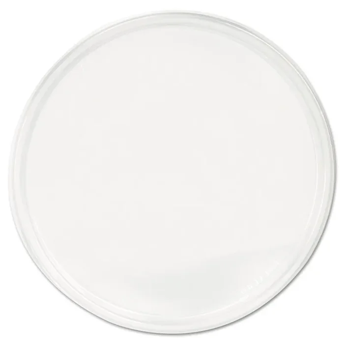 Fabri-Kal® PolyPro Microwavable Deli Container Lids, Clear, Plastic, 500/Carton