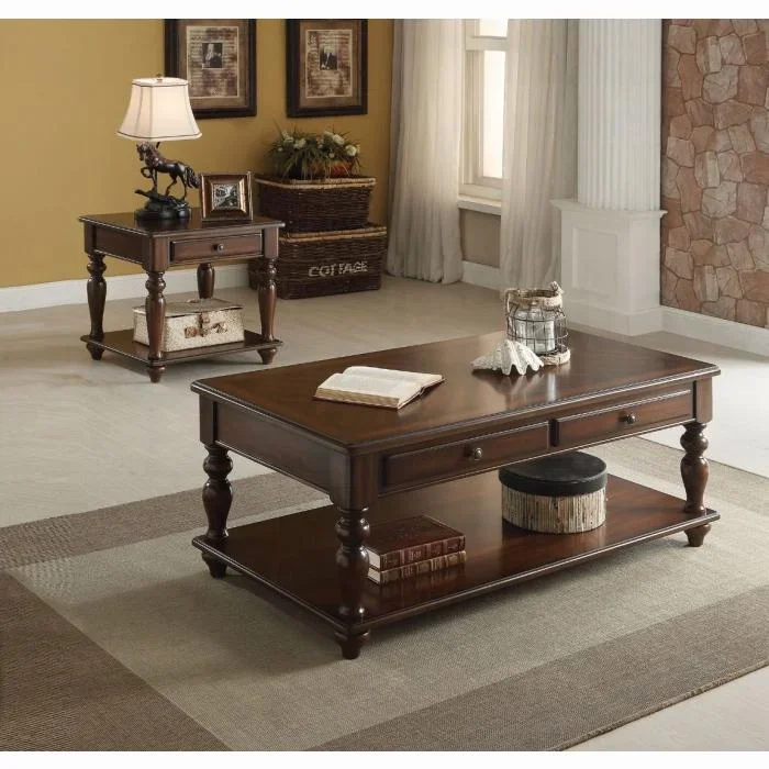 Farrel Walnut Coffee Table