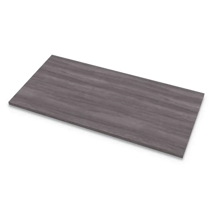 Fellowes® Levado Laminate Table Top, 48″ x 24″, Gray Ash