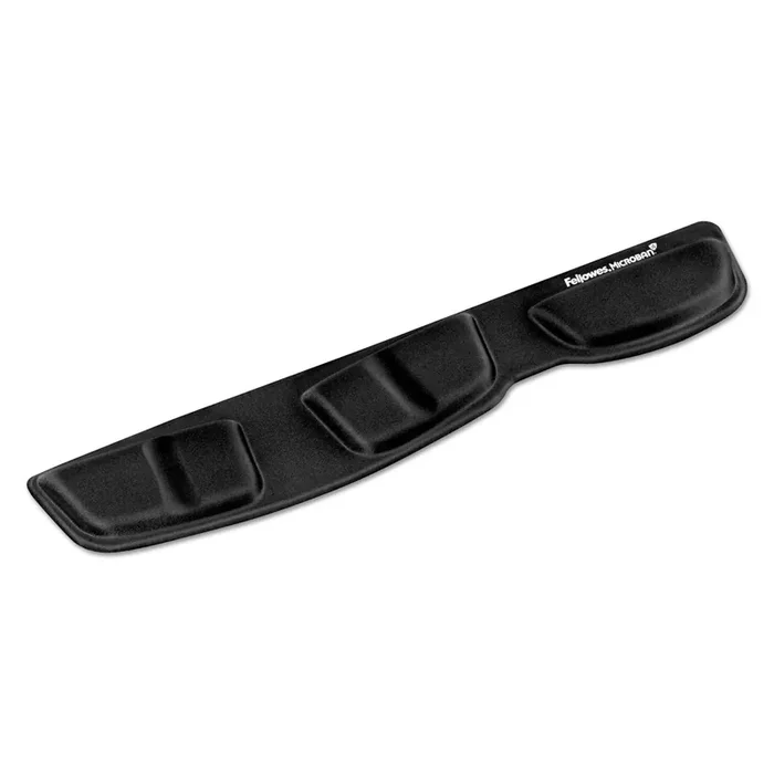 Fellowes® Memory Foam Keyboard Palm Support, 13.75 x 3.37, Black