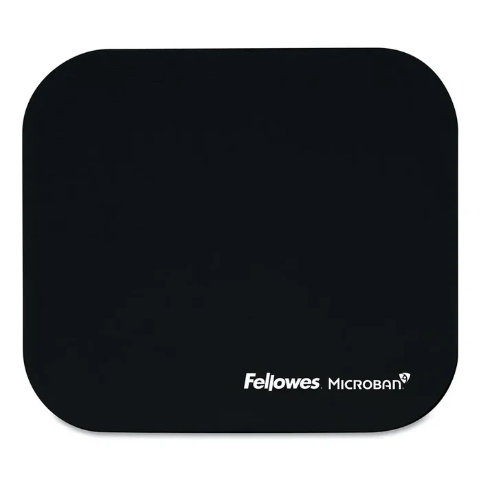 Fellowes® Mouse Pad with Microban Protection, 9 x 8, Black