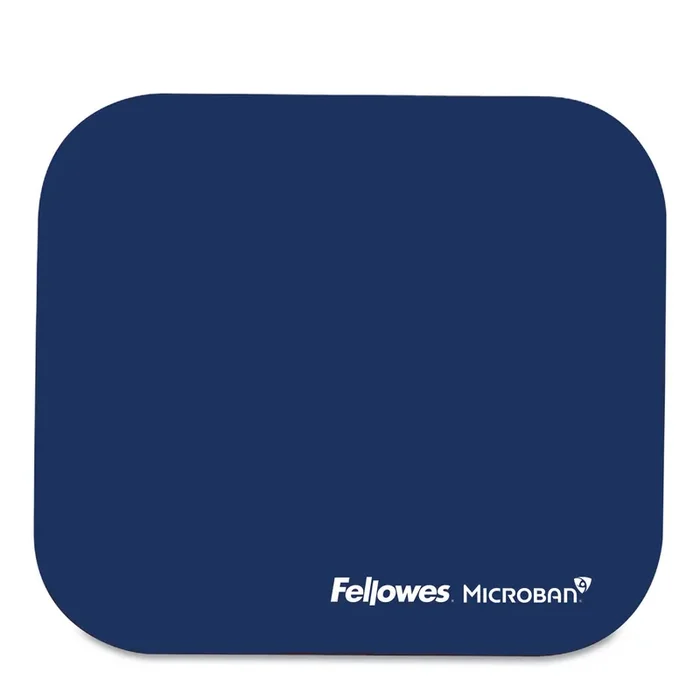 Fellowes® Mouse Pad with Microban Protection, 9 x 8, Navy