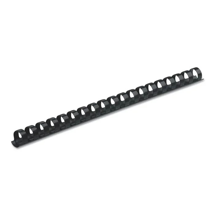 Fellowes® Plastic Comb Bindings, 1/2″ Diameter, 90 Sheet Capacity, Navy Blue, 100/Pack
