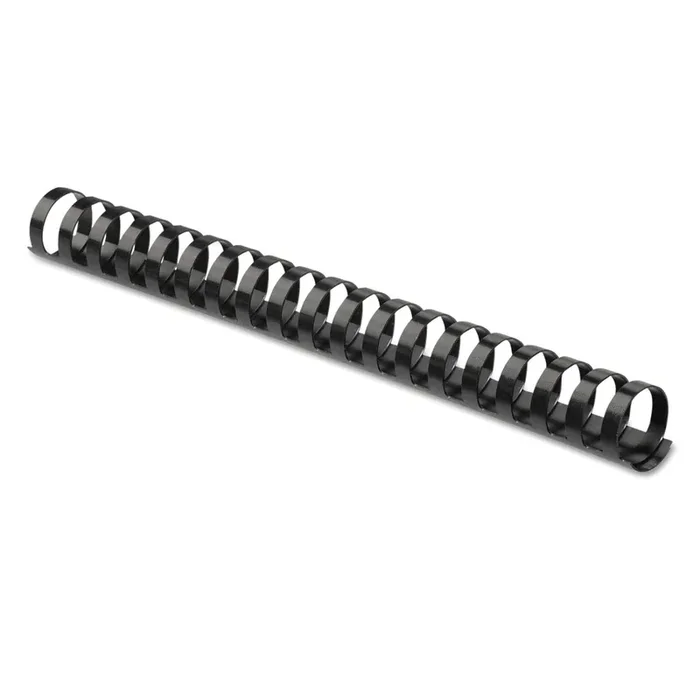 Fellowes® Plastic Comb Bindings, 3/4″ Diameter, 150 Sheet Capacity, Black, 100/Pack