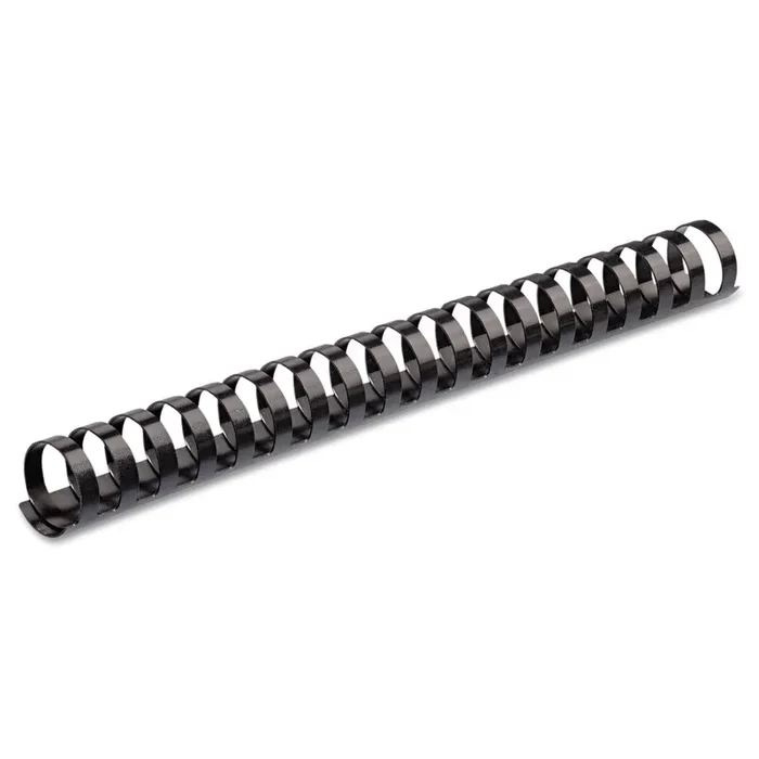 Fellowes® Plastic Comb Bindings, 3/4″ Diameter, 150 Sheet Capacity, Black, 25/Pack