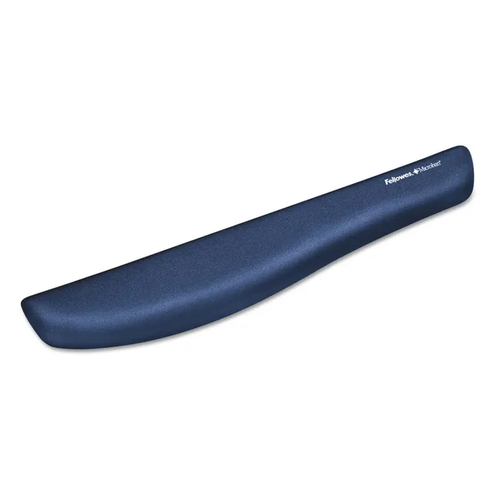 Fellowes® PlushTouch Keyboard Wrist Rest, 18.12 x 3.18, Blue