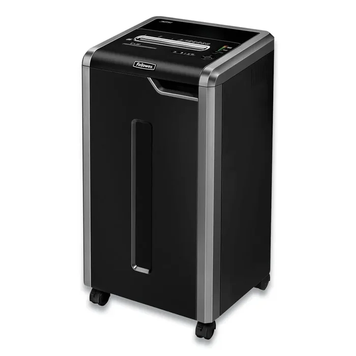 Fellowes® Powershred 325ci 100% Jam Proof Cross-Cut Shredder, 22 Manual Sheet Capacity