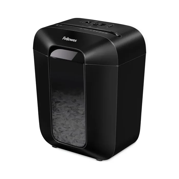 Fellowes® Powershred Lx45 Cross-Cut Shredder, 8 Manual Sheet Capacity