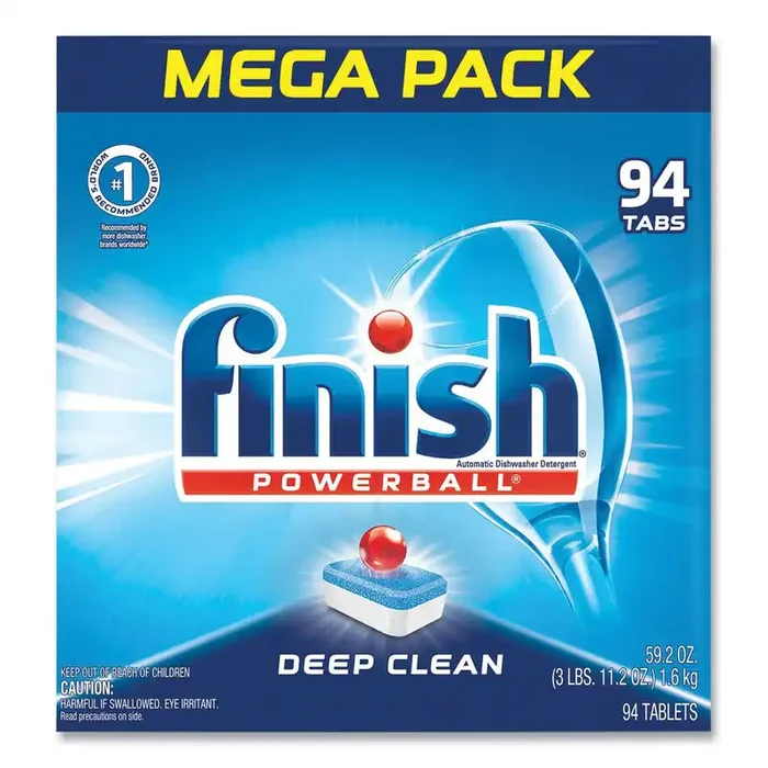 FINISH® Powerball Dishwasher Tabs, Fresh Scent, 94/Box