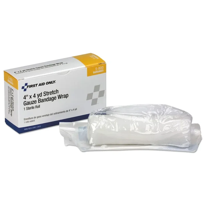 First Aid Only™ 24 Unit Ansi Class A+ Refill, 4″ X 4 Yd Sterile Gauze Bandage