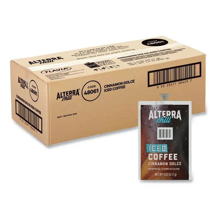 FLAVIA® Alterra Cinnamon Dolce Iced Coffee Freshpack, 90/Carton