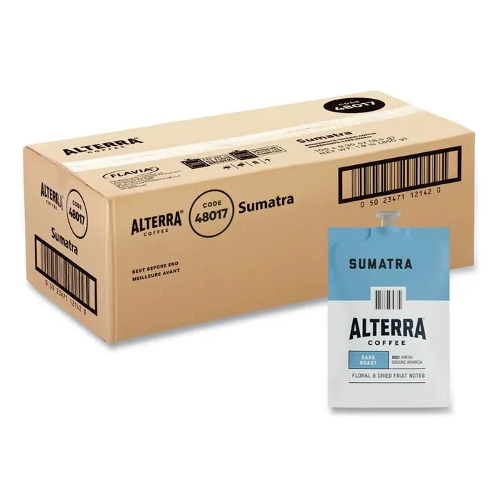 FLAVIA® Alterra Sumatra Coffee Freshpack, 100/Carton