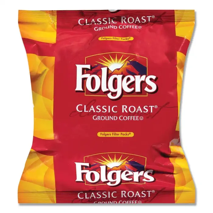 Folgers® Coffee Filter Packs, Classic Roast, .9oz, 160/carton