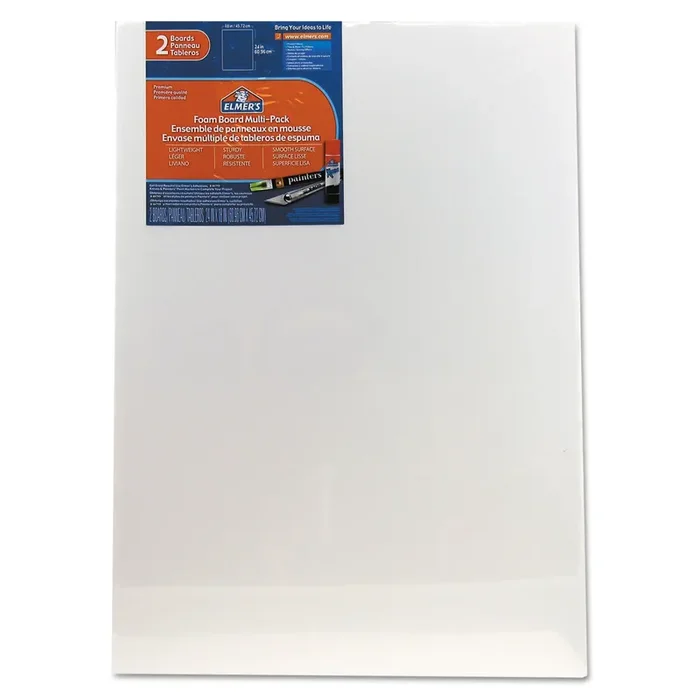 Fome-Cor® Pro White Pre-Cut Foam Board Multi-Packs, 18 X 24, 2/pack