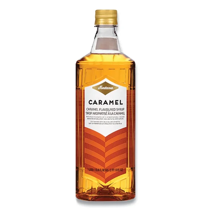 Fontana® Flavored Coffee Syrup, Caramel, 1 L Bottle