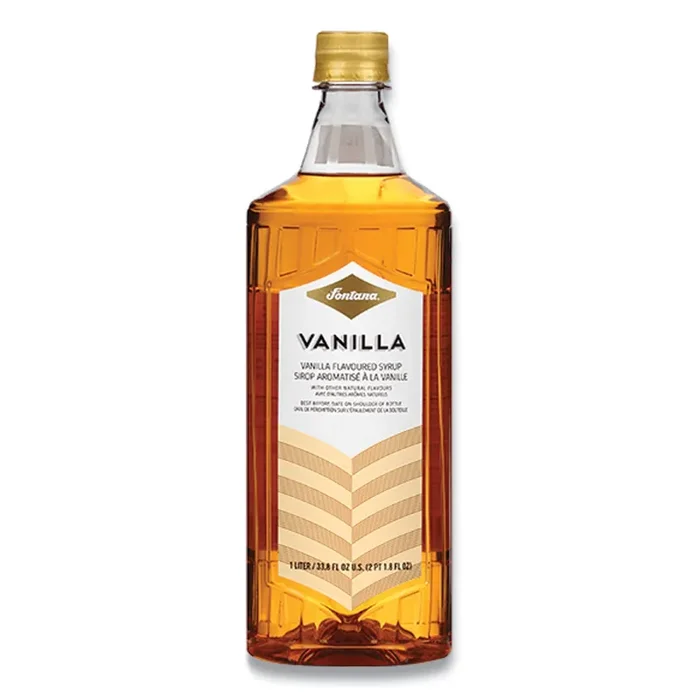 Fontana® Flavored Coffee Syrup, Vanilla, 1 L Bottle