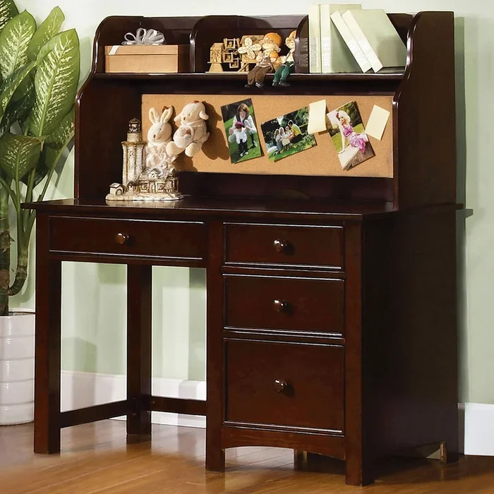 Furniture Of America Omnus Dark Walnut Transitional Desk Model CM7905EXP-DK