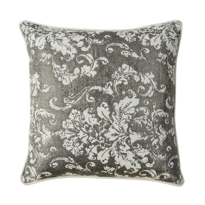 Furniture Of America Shary Silver/Gray Contemporary 20″ X 20″ Pillow, Silver (2 In Box) Model PL8038-2PK