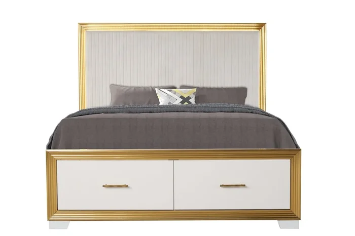 Galaxy Home Obsession Queen Bed in White