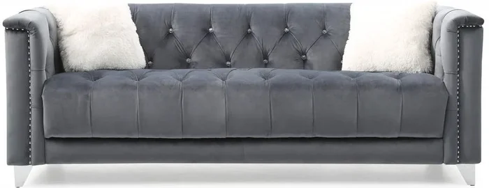 Galaxy Home Russell Sofa in Gray