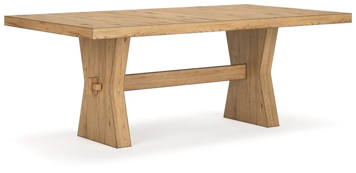 Galliden – Rectangular Dining Room Table – Light Brown