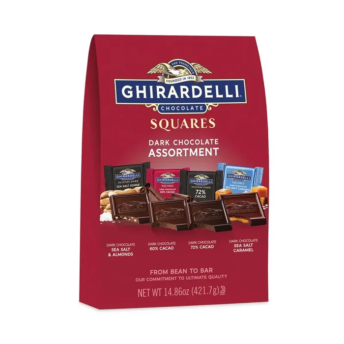 Ghirardelli® Squares Premium Dark Chocolate Assortment, 14.86 oz Bag