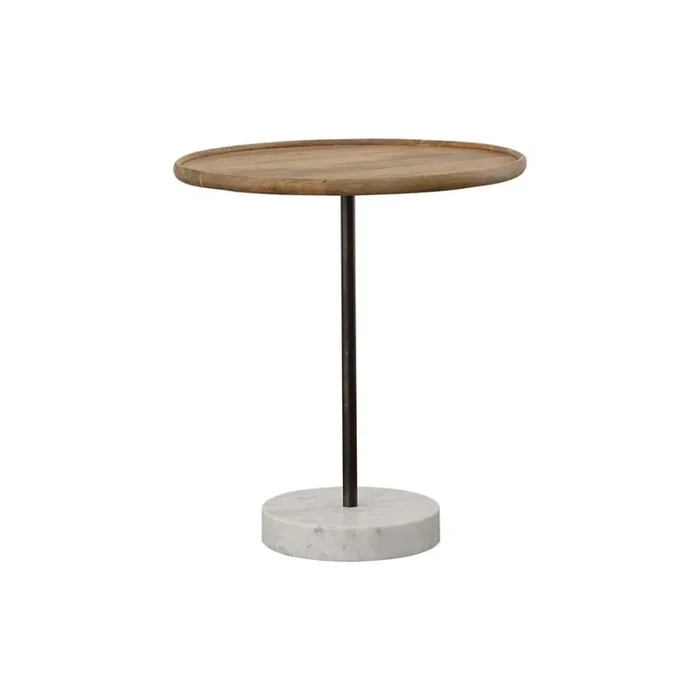 Ginevra – Round Marble Base Accent Table
