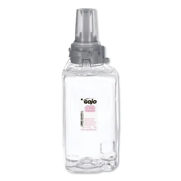 GOJO® Clear and Mild Foam Handwash Refill, For ADX-12 Dispenser, Fragrance-Free, 1,250 mL