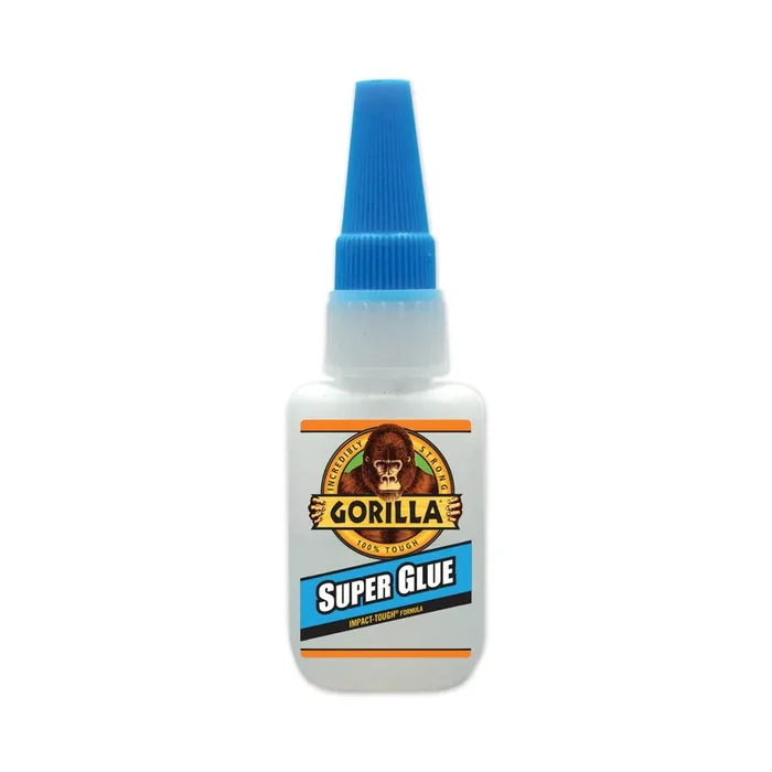 Gorilla® Super Glue, 0.53 Oz, Dries Clear, 4/carton