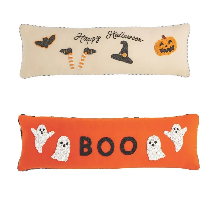 Halloween Long Beaded Pillow