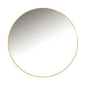 Hermione 30 X 30 Inch Round Wall Mirror Gold