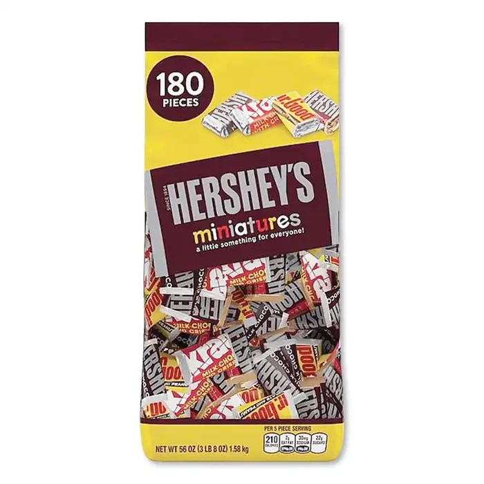 Hershey®‘s Miniatures Variety Pack, Assorted, 56 Oz