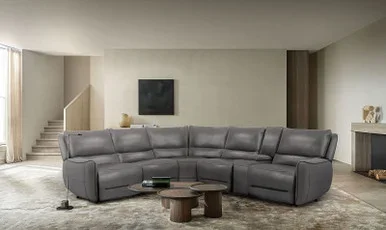HESTIA Power Sectional, Gray / CM9920GY-SECT-PM