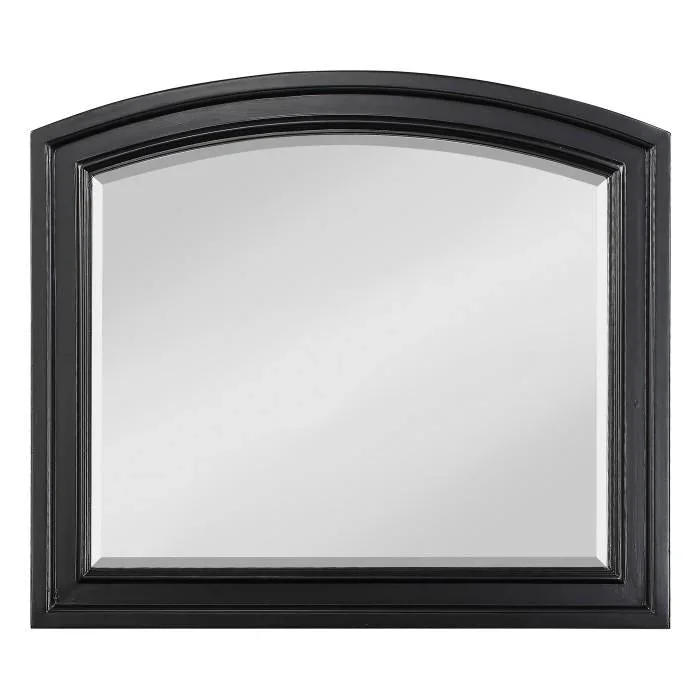 Homelegance Laurelin Mirror in Black 1714BK-6