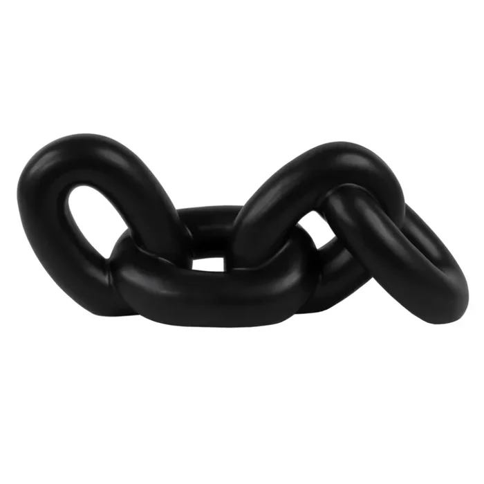 HOMER Ceramic Knot Sculpture Black