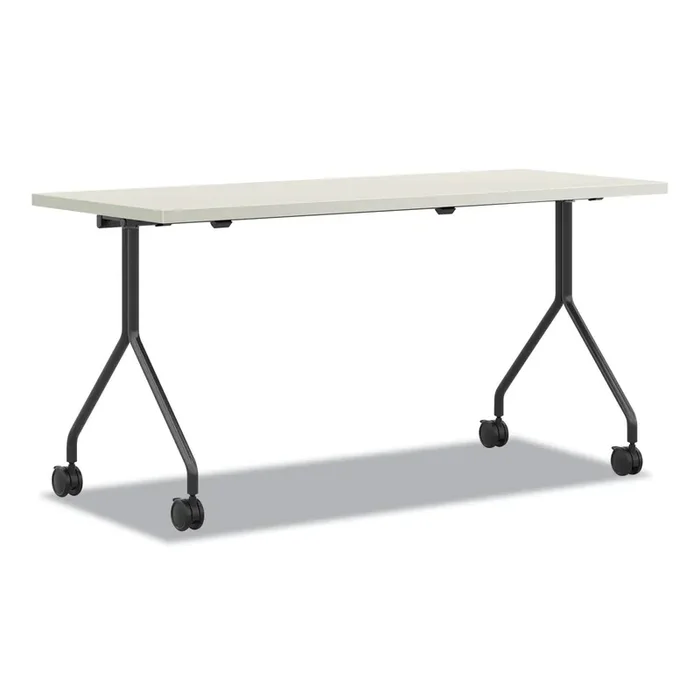 HON® Between Nested Multipurpose Tables, Rectangular, 48w x 24d x 29h, Silver Mesh/Loft