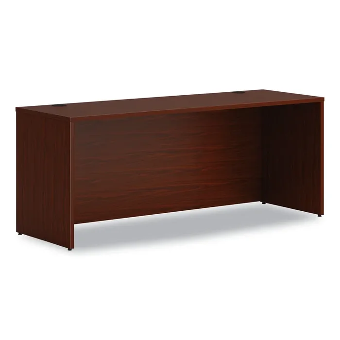 HON® Mod Credenza Shell, 72w X 24d X 29h, Traditional Mahogany