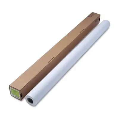 HP Designjet Large Format Paper For Inkjet Prints, 54″ X 100 Ft, Coated White