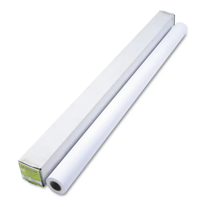 HP Designjet Large Format Paper For Inkjet Prints, 60″ X 100 Ft, Coated White
