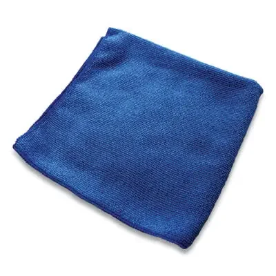 Impact® Lightweight Microfiber Cloths, 16 X 16, Blue, 240/carton